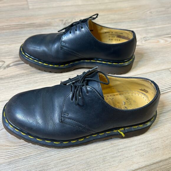 Dr. Martens, made in England, deadstock, vintage, 8 eye, 1461, Oxford - Picture 1 of 8